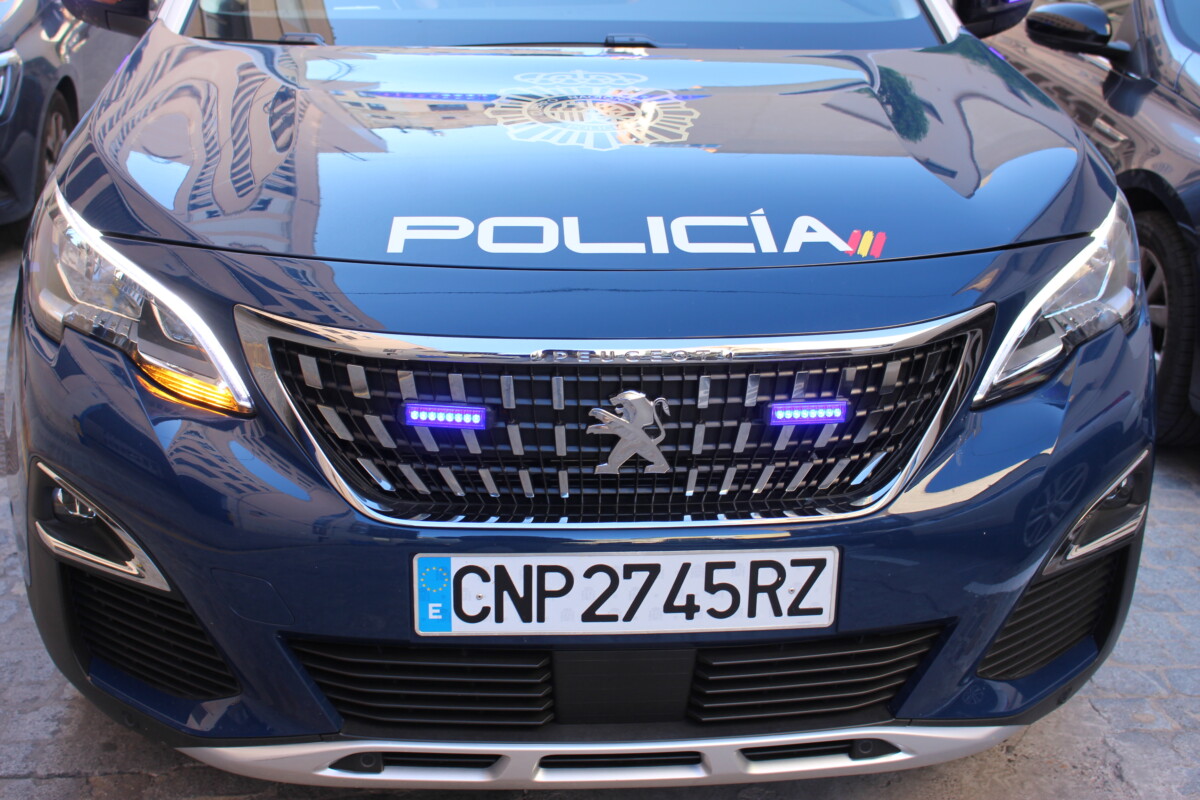 Coche patrulla de la Policía Nacional